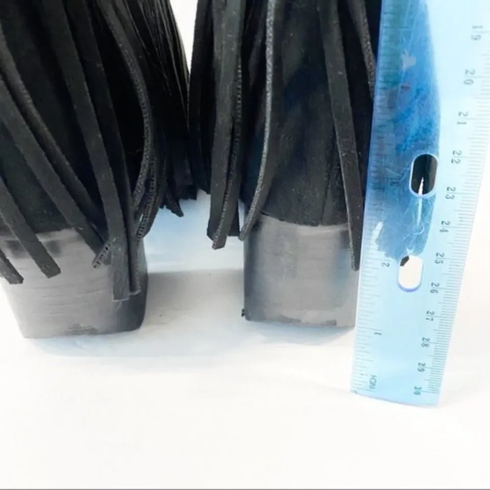 Size 7 Suede Ankle Booties - Picture 5 of 7